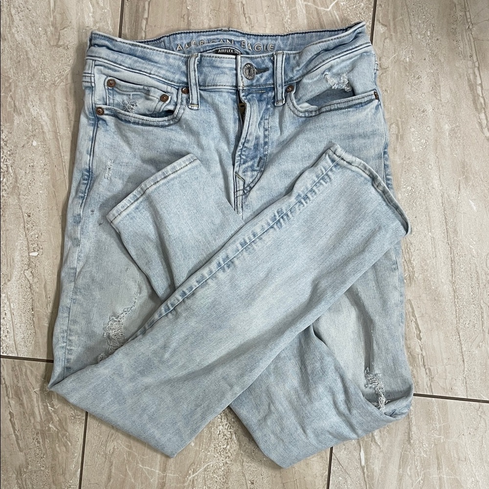 American Eagle Outfitters Light Wash Skinny Jean Men
